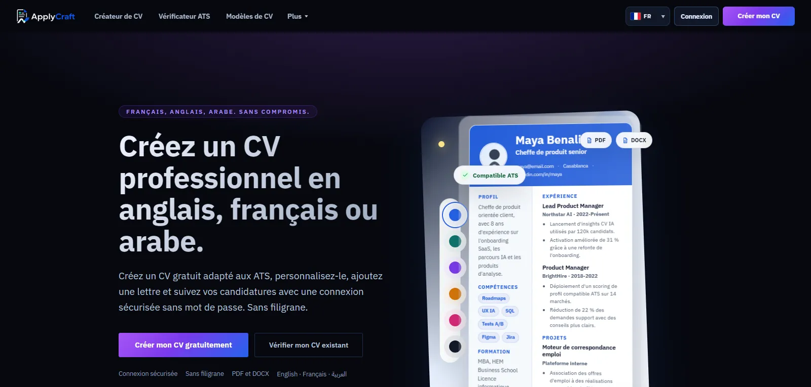 Capture d'écran de ApplyCraft