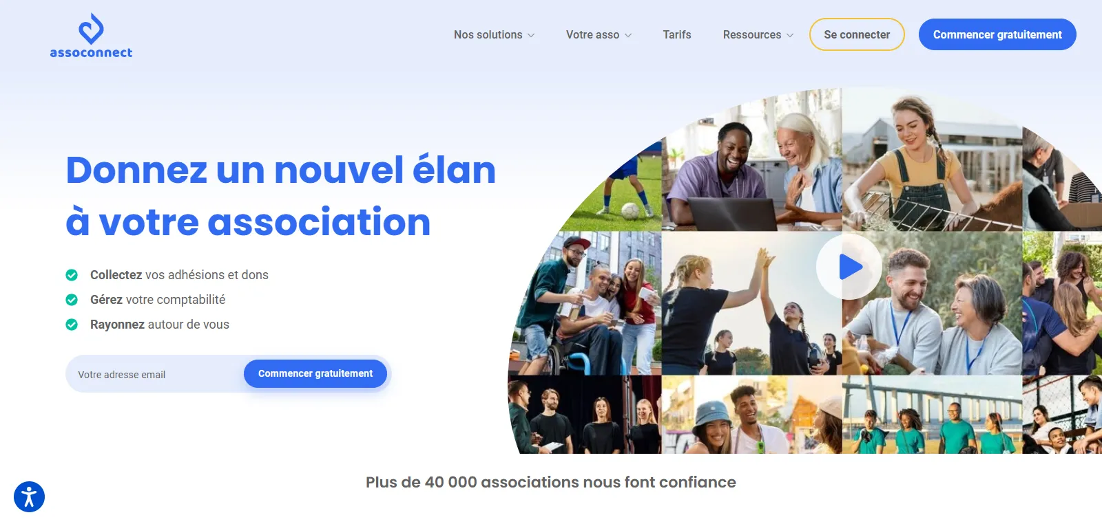 Capture d'écran de assoconnect
