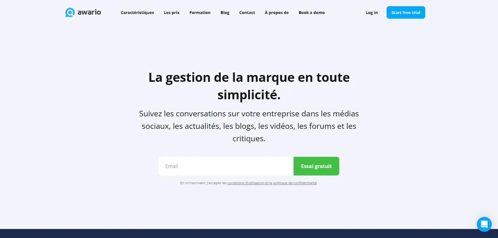 Capture d'écran de awario