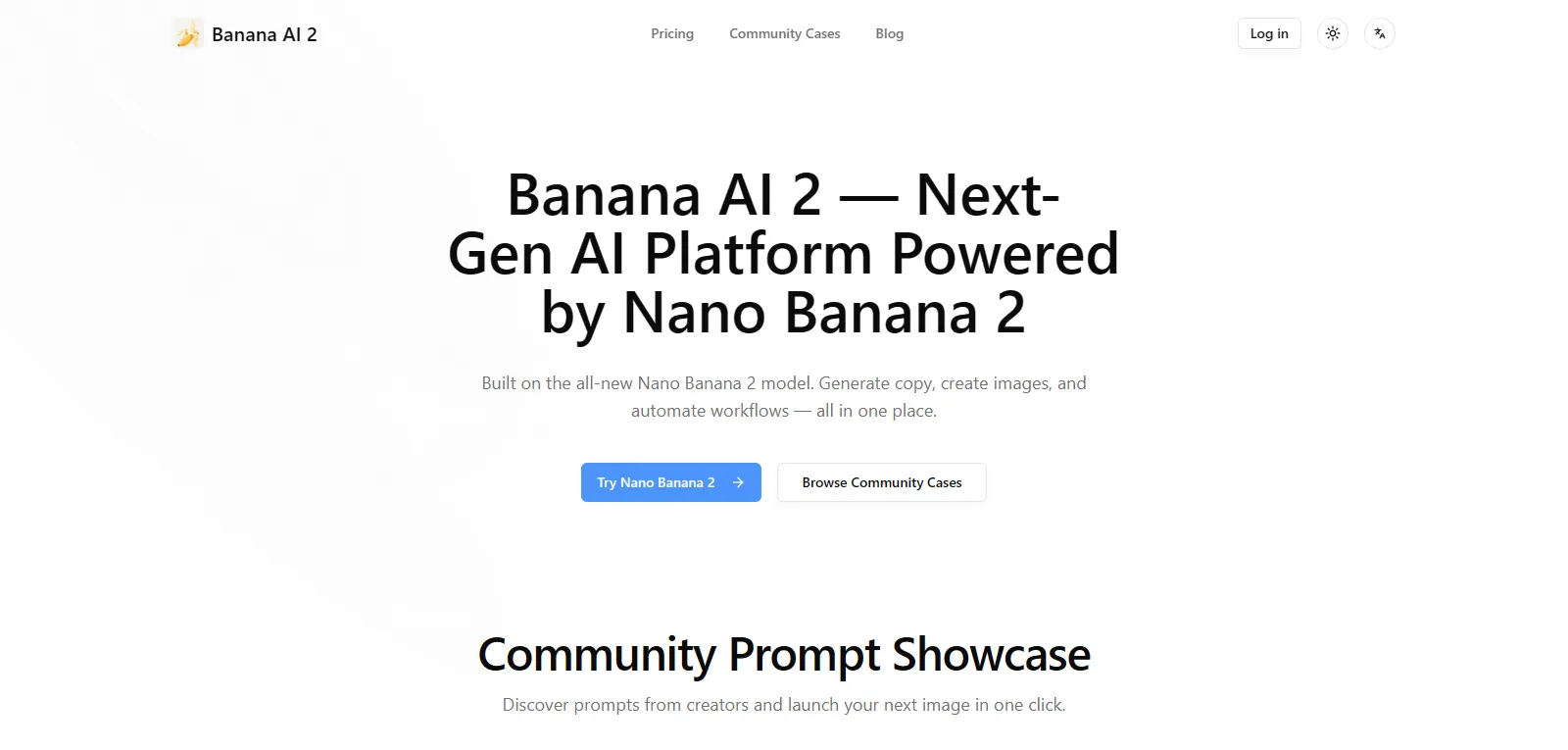 Capture d'écran de Banana AI 2