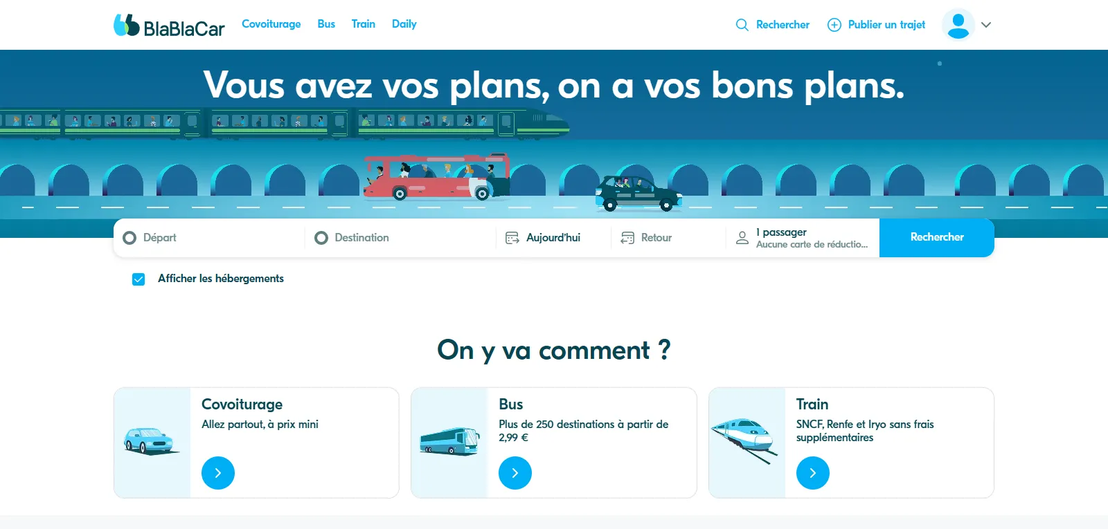 BlaBlaCar : Alternative covoiturage française