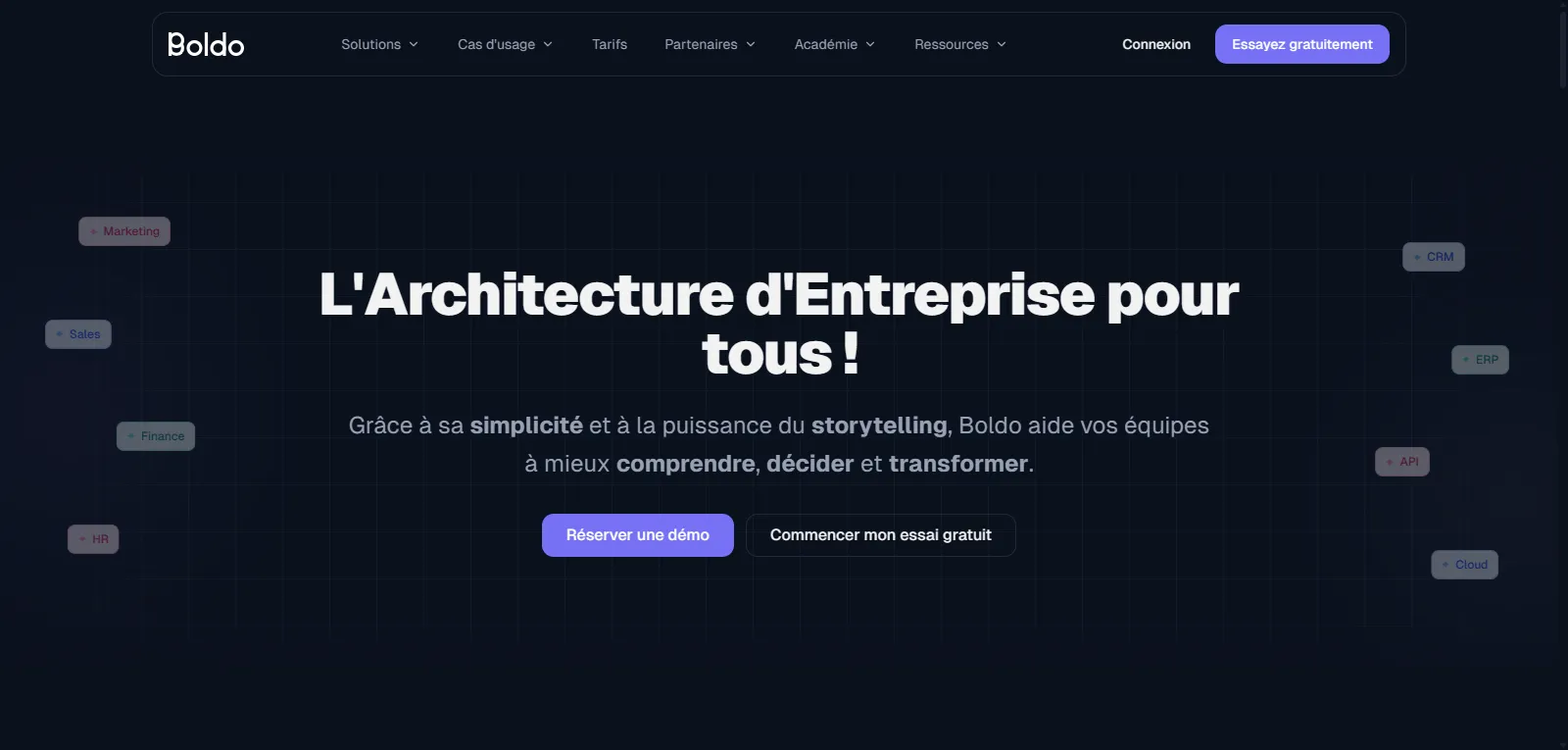 Capture d'écran de Boldo