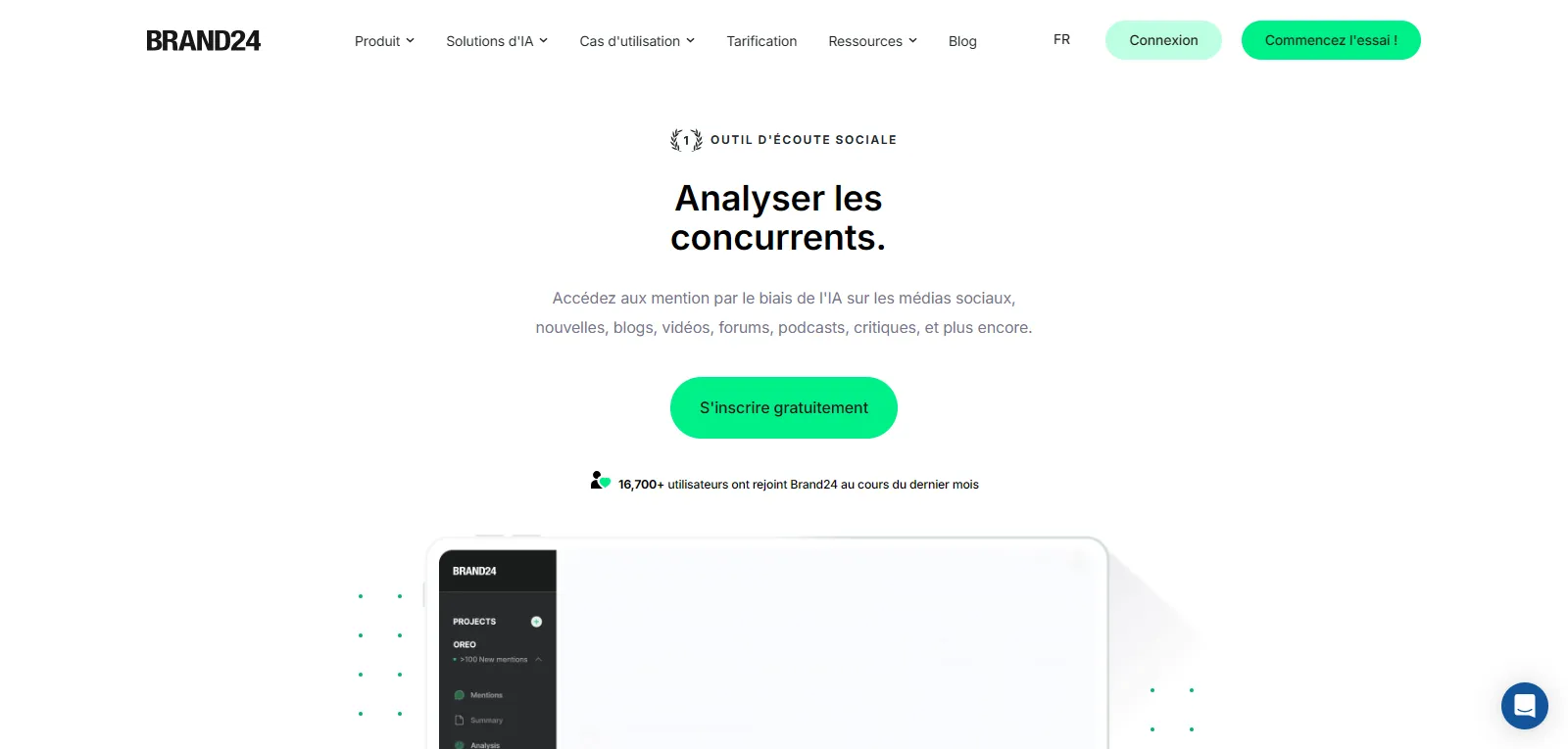 Brand24 : Outil de veille sociale
