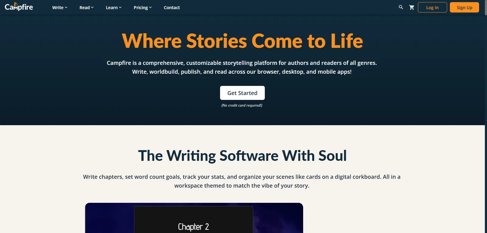 Capture d'écran de Campfire