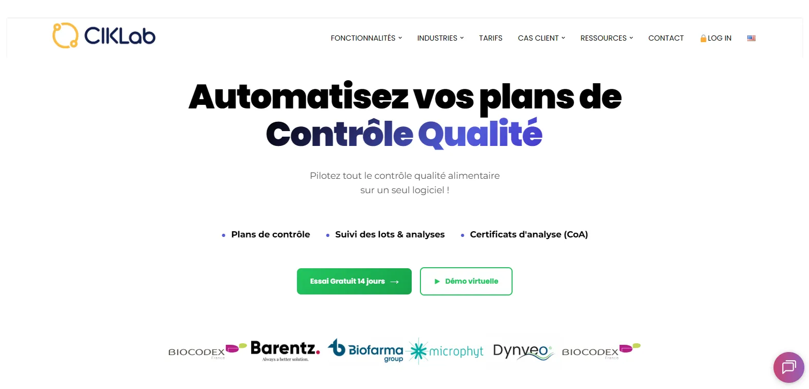 Capture d'écran de CIKLab