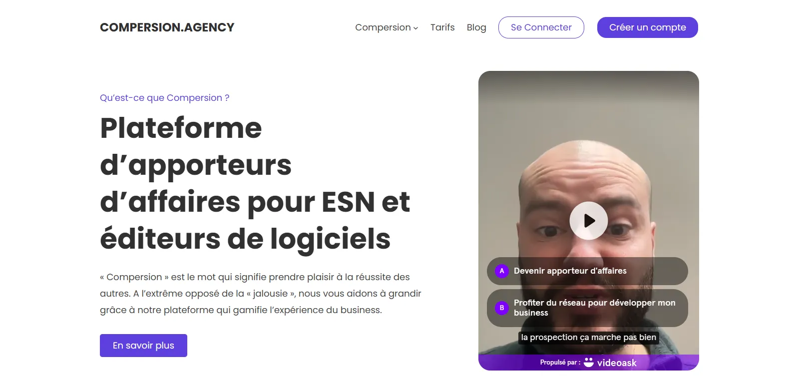Capture d'écran de Compersion