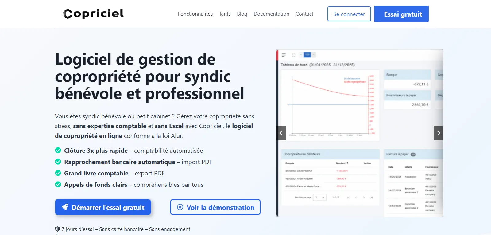 Capture d'écran de Copriciel