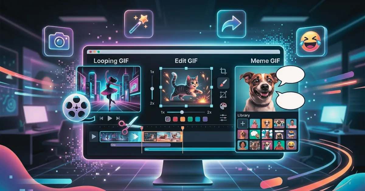 Créer des GIF animés facilement : 3 outils gratuits