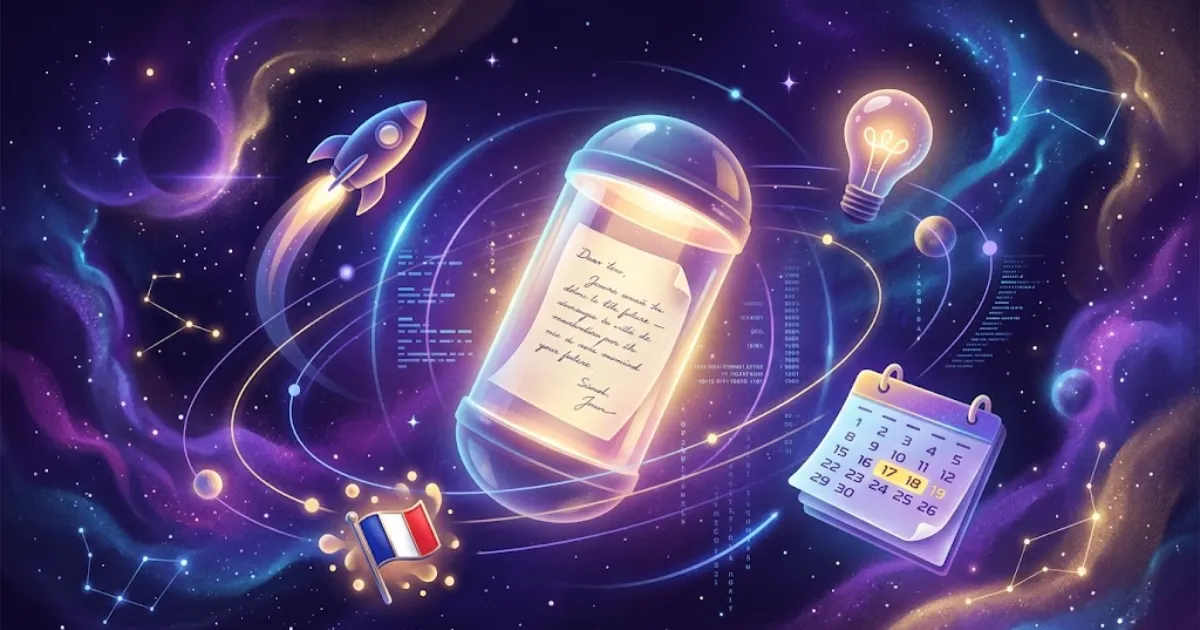 Les outils pour envoyer des messages à votre futur vous