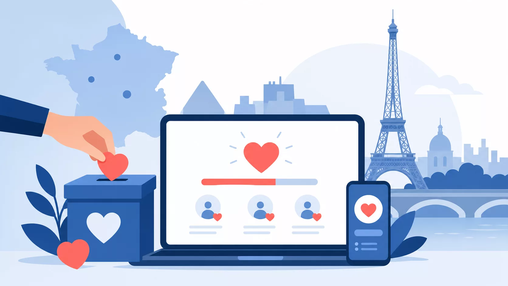 7 cagnottes en ligne françaises comparées (dont Leetchi)