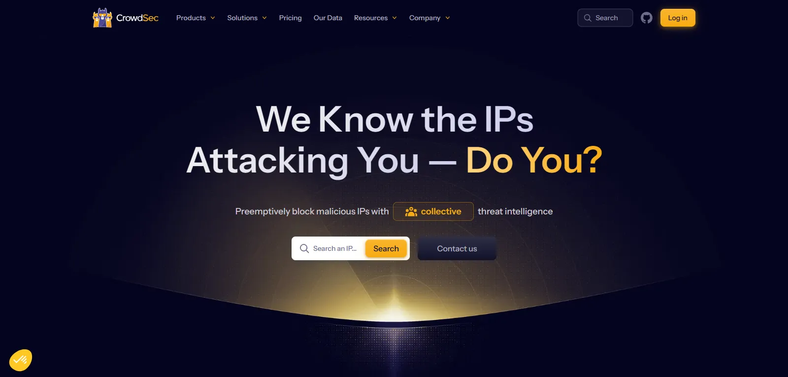 Capture d'écran de CrowdSec