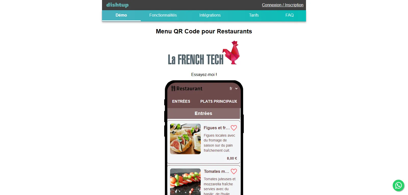 Capture d'écran de Dishtup