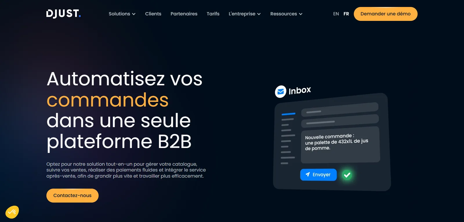 Capture d'écran de Djust