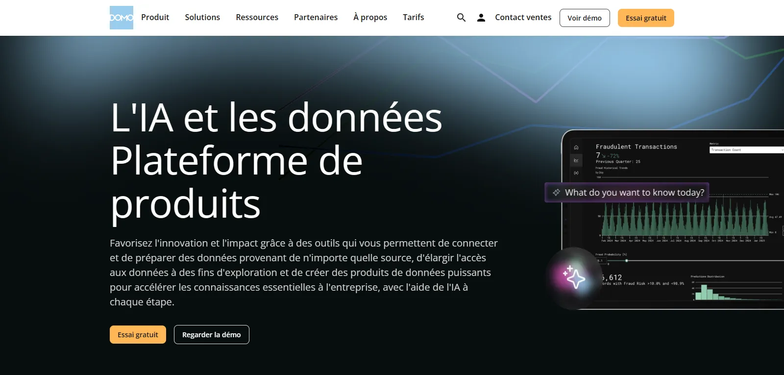 Capture d'écran de Domo