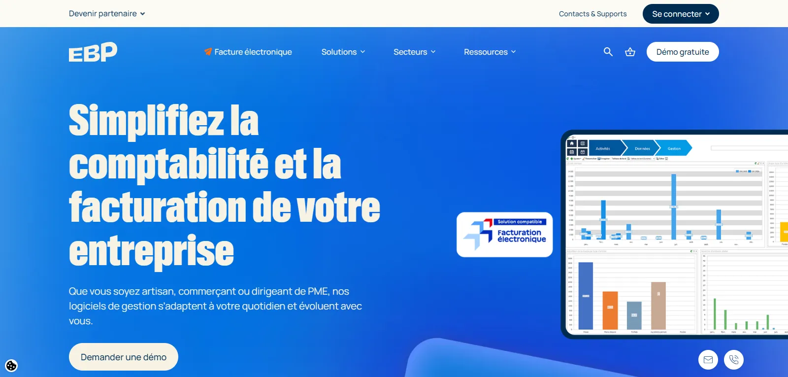 Capture d'écran de EBP