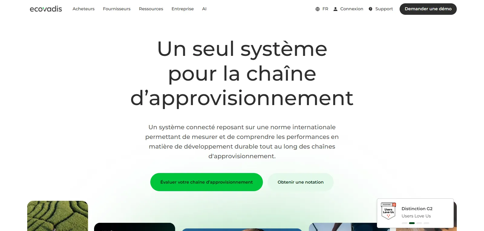 Capture d'écran de EcoVadis