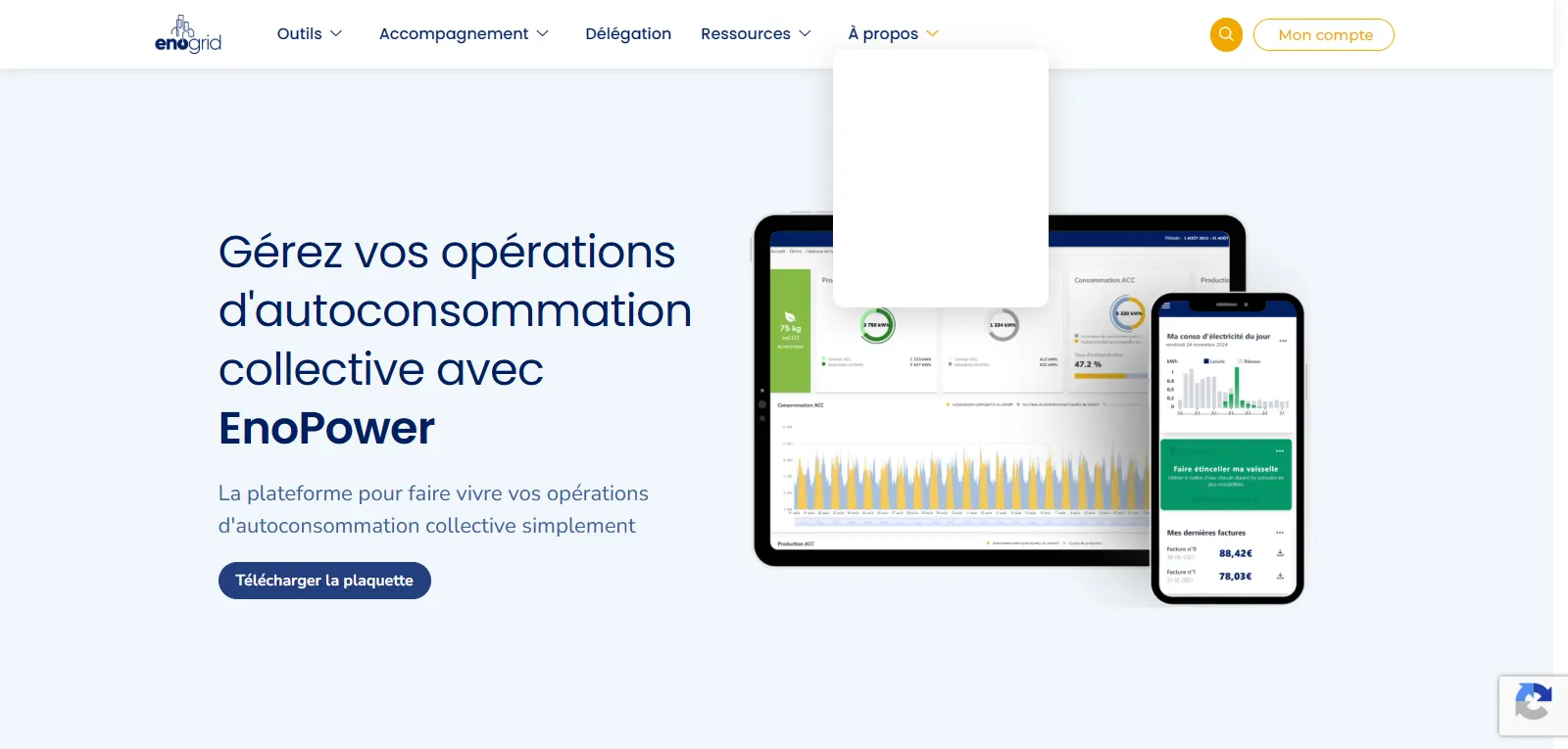 Capture d'écran de EnoPower