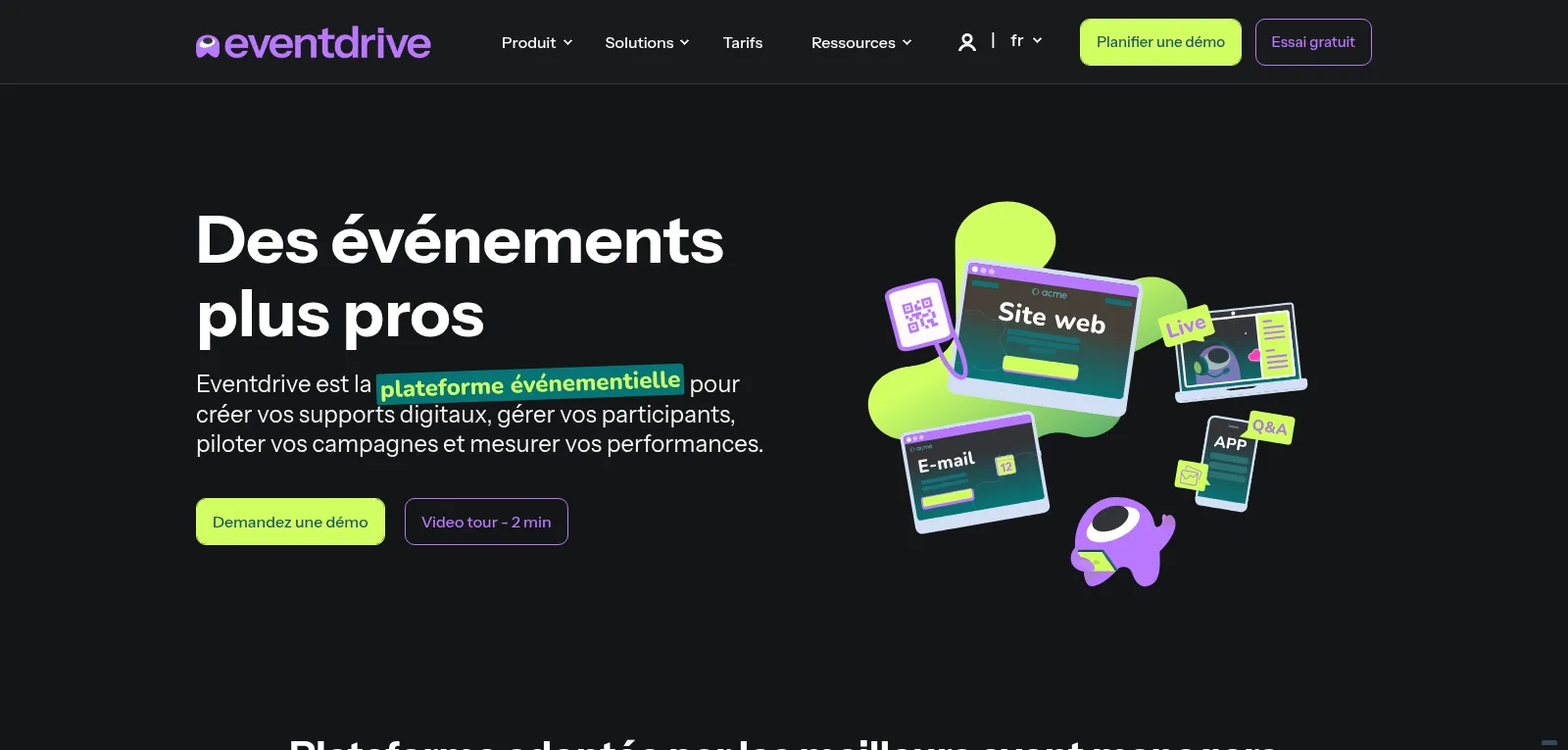 Capture d'écran de Eventdrive