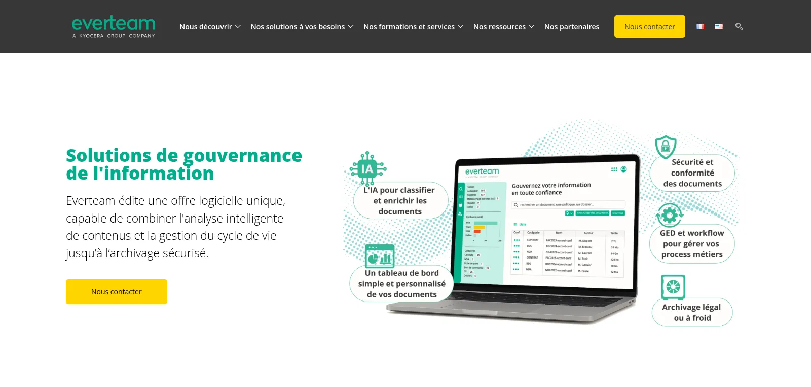 Capture d'écran de Everteam Software