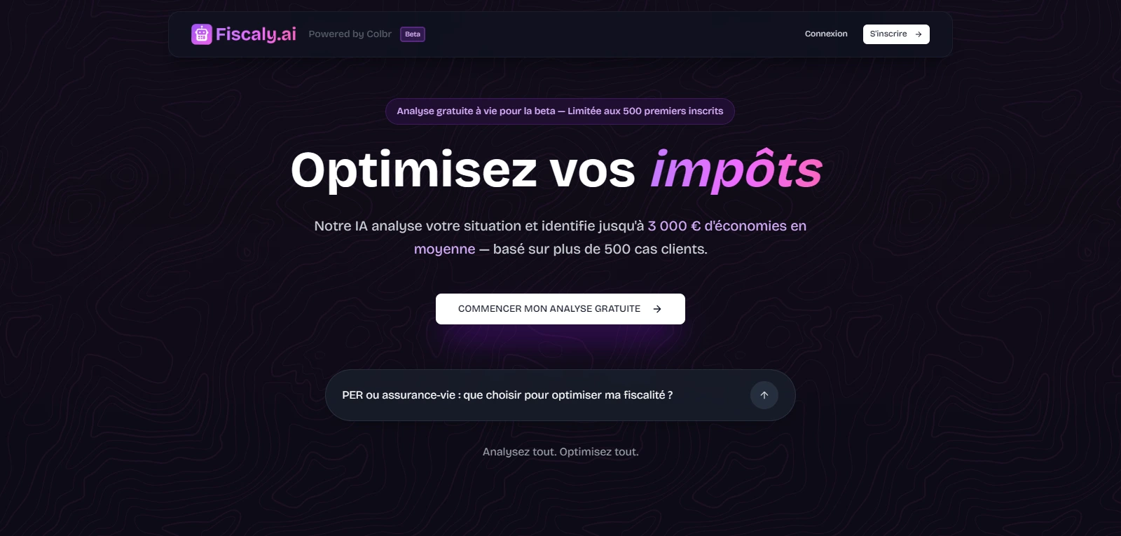 Screenshot de Fiscaly