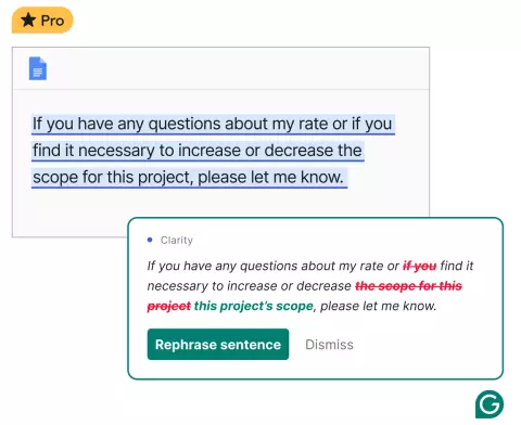 Grammarly — aperçu 2