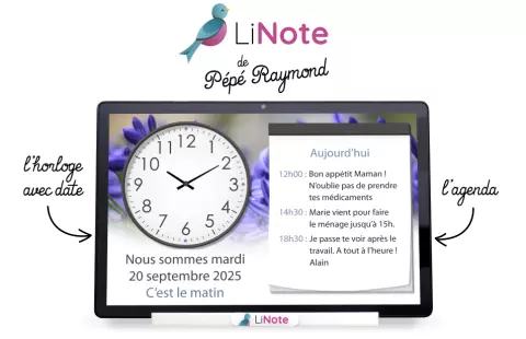 Tablette LiNote — aperçu 2