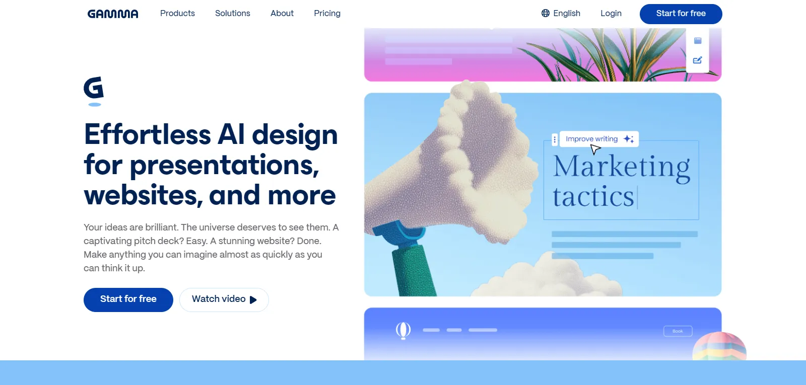 Capture d'écran de Gamma