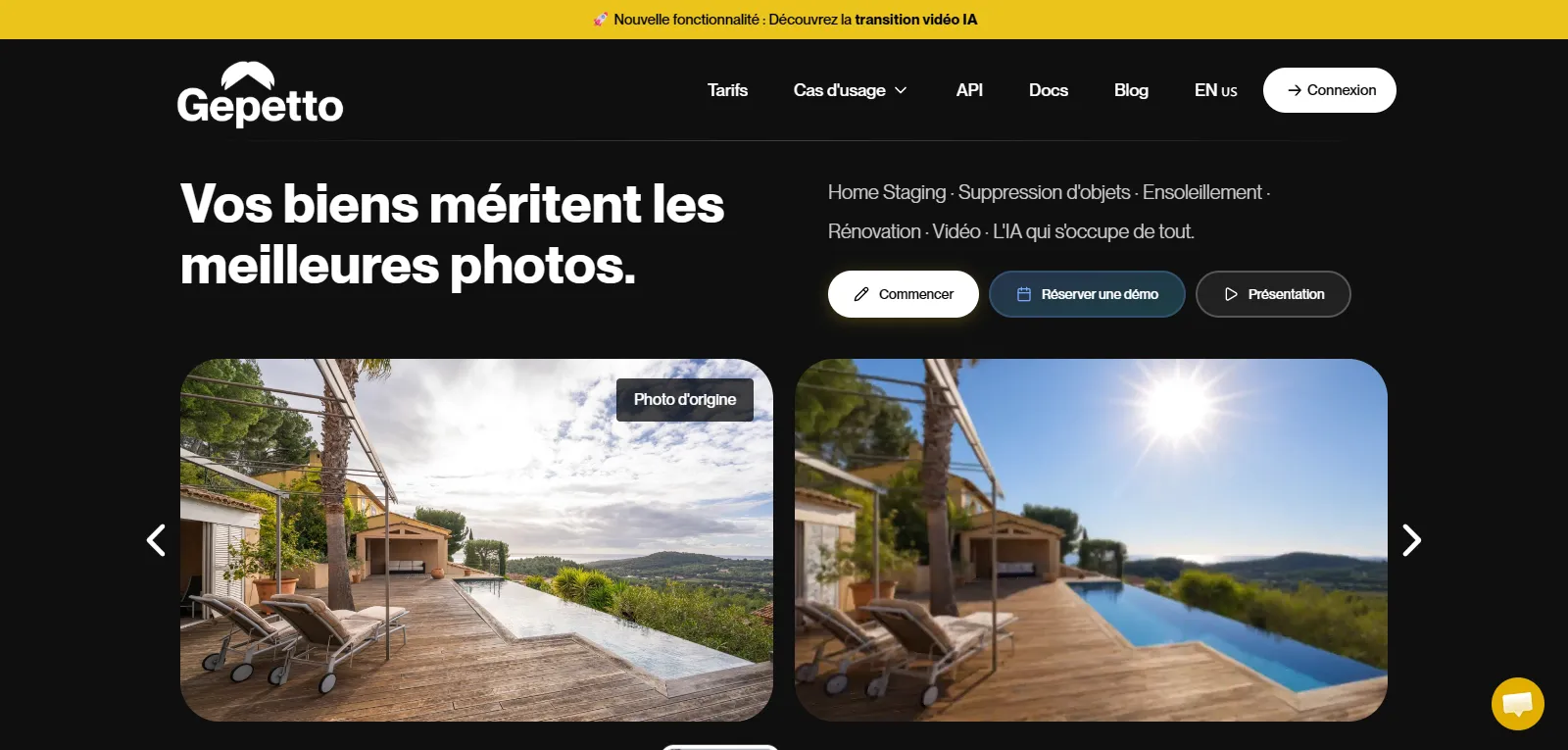 Capture d'écran de Gepetto