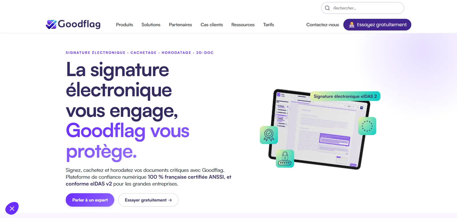 Capture d'écran de Goodflag