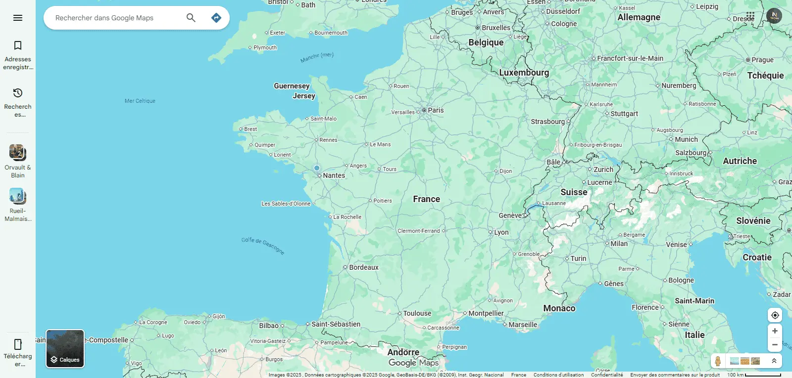 Screenshot de Google Maps