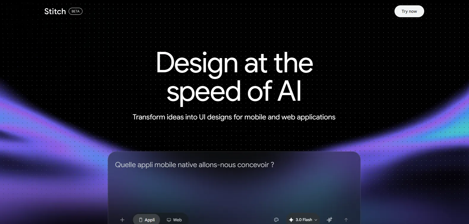 Capture d'écran de Stitch