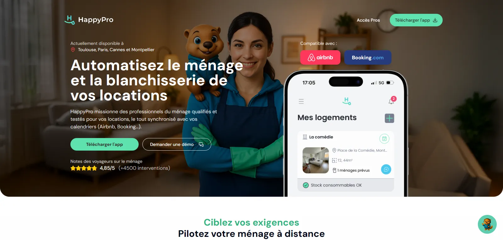 Capture d'écran de HappyPro