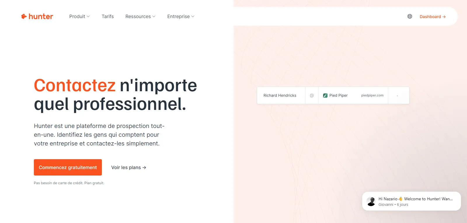 Capture d'écran de Hunter