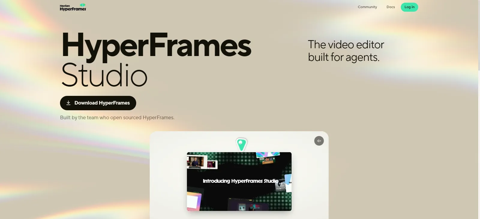 Capture d'écran de HyperFrames