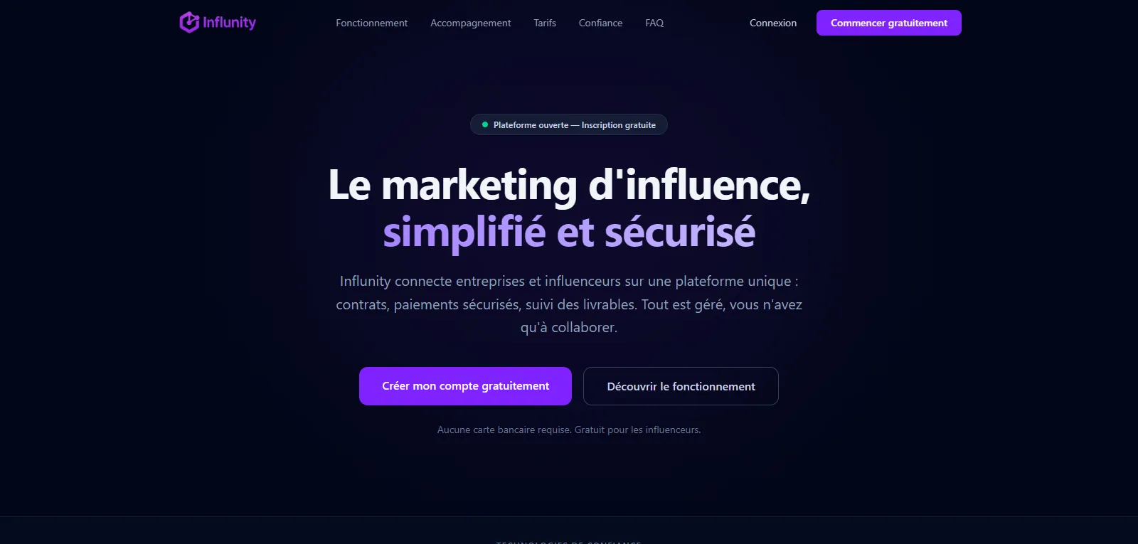 Capture d'écran de Influnity