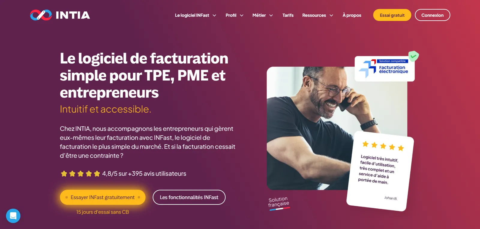 Capture d'écran de INFast