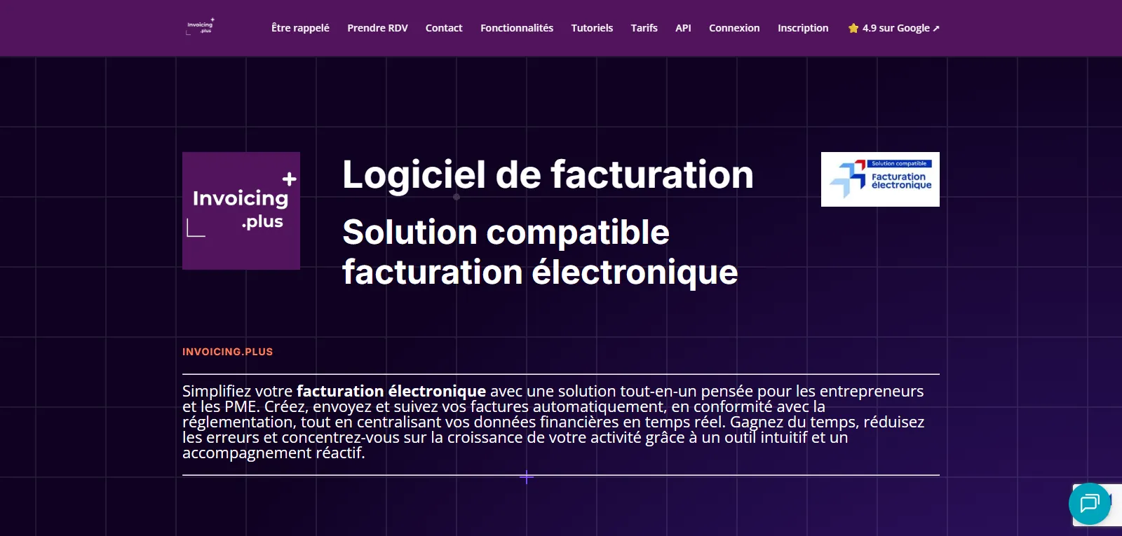 Capture d'écran de Invoicing.plus