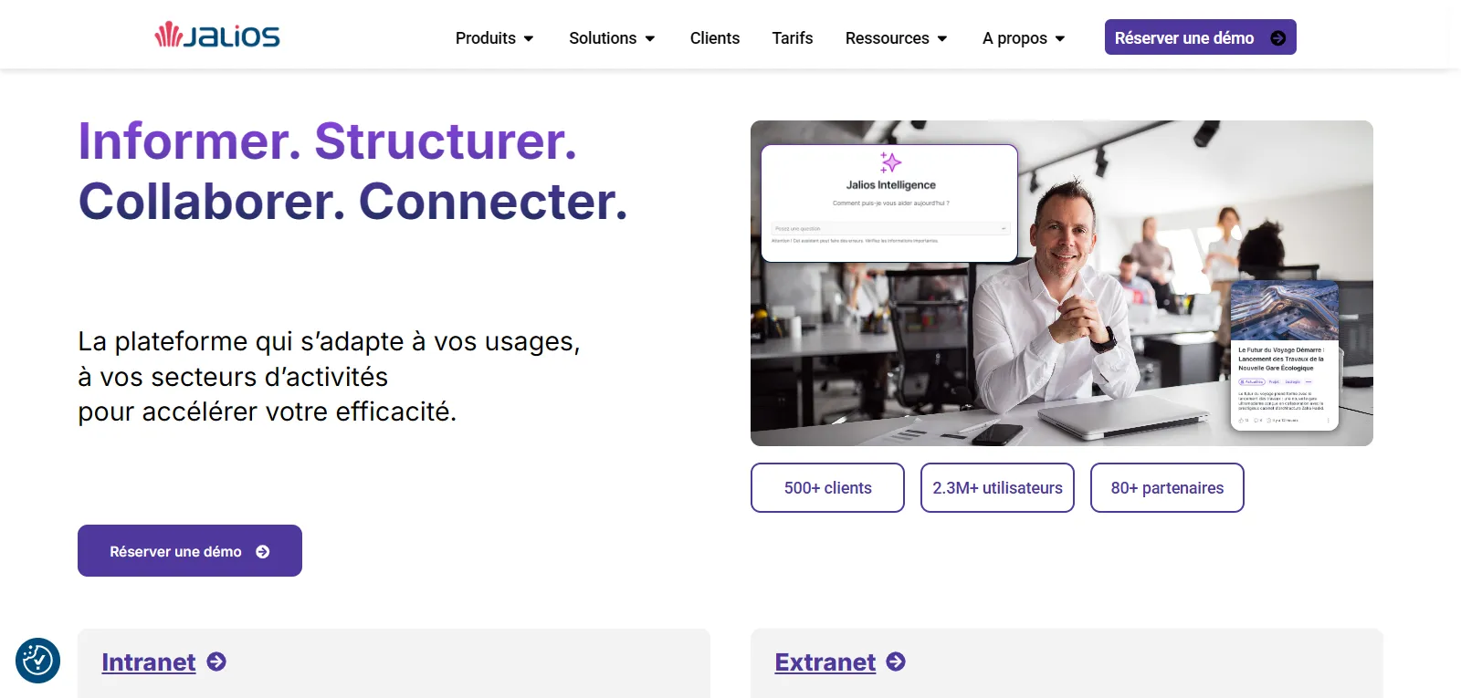 Capture d'écran de Jalios