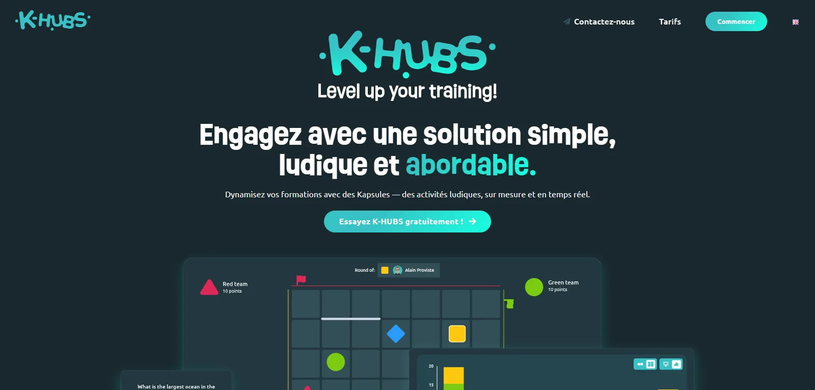 Capture d'écran de K-Hubs