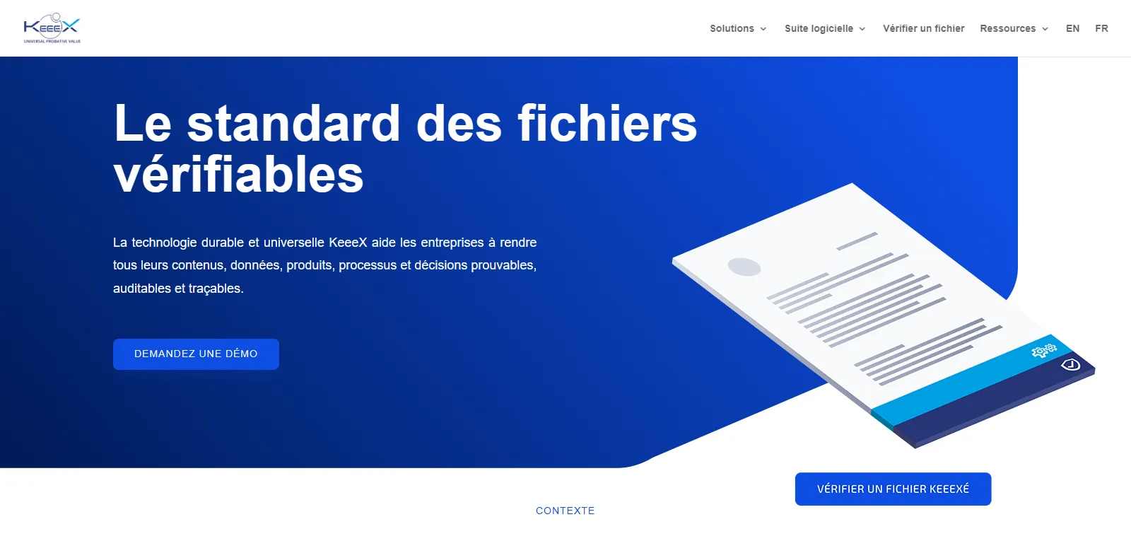 Capture d'écran de KeeeX