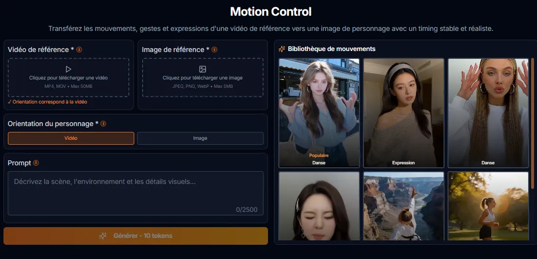Avis Kliptok : Motion Control