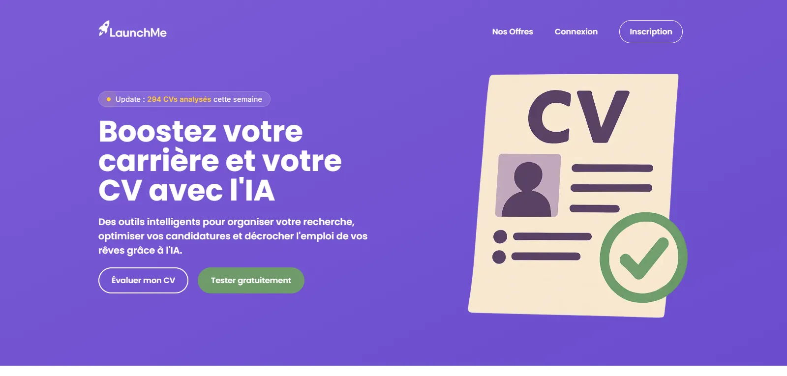 Capture d'écran de LaunchMe