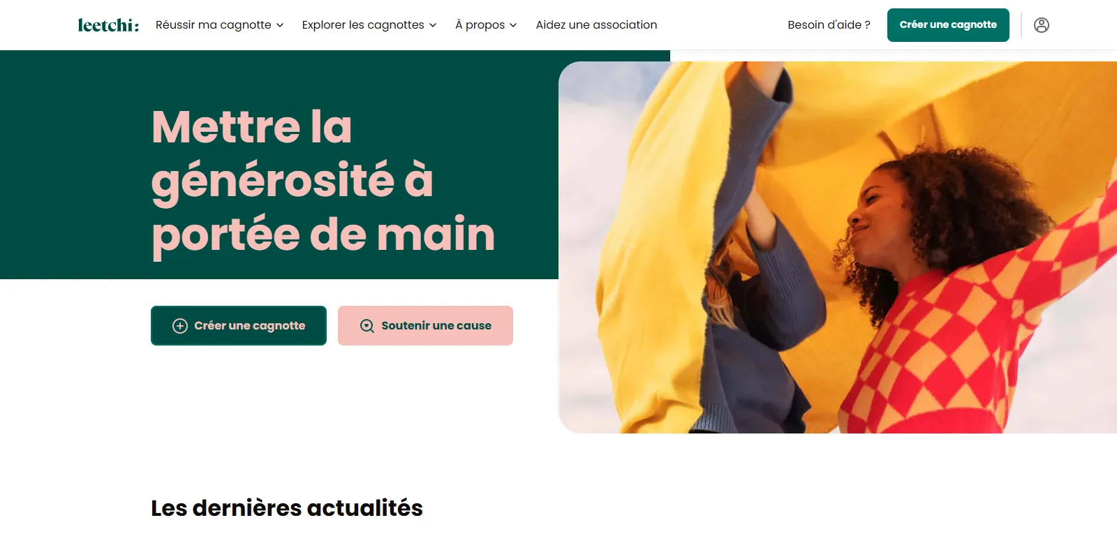 Capture d'écran de Leetchi