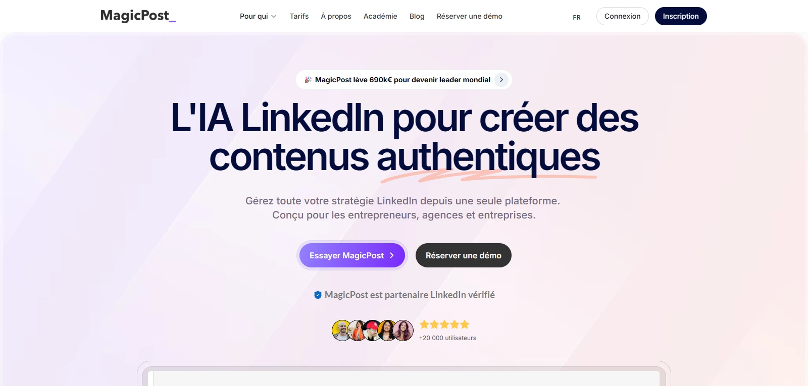 Screenshot de MagicPost