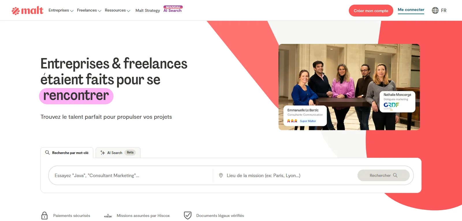 Capture d'écran de Malt