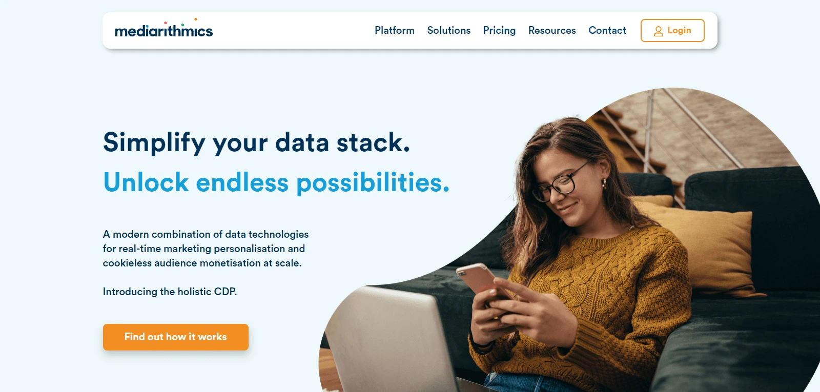 Screenshot de Mediarithmics