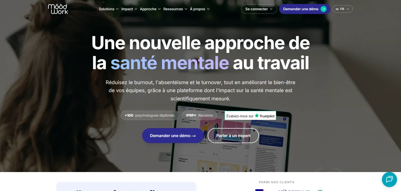 Capture d'écran de Moodwork