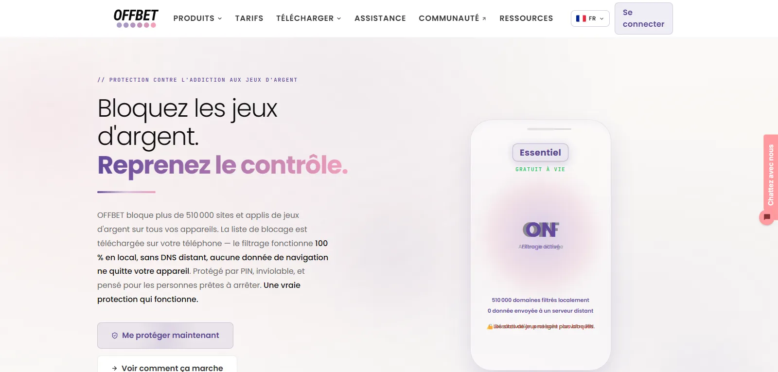 Capture d'écran de offbet