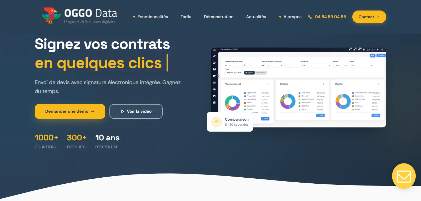 Capture d'écran de OGGO Data