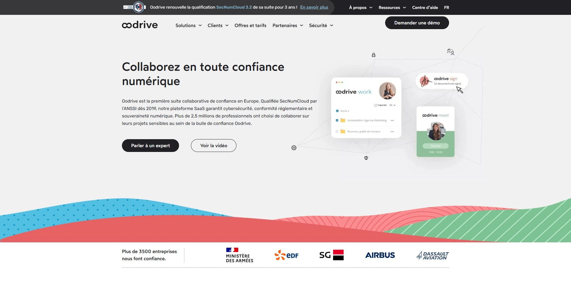 Screenshot de Oodrive